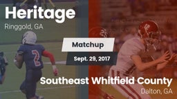 Matchup: Heritage vs. Southeast Whitfield County 2017