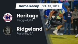Recap: Heritage  vs. Ridgeland  2017