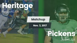 Matchup: Heritage vs. Pickens  2017