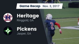 Recap: Heritage  vs. Pickens  2017