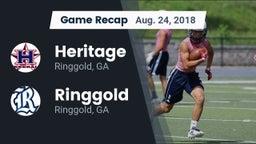 Recap: Heritage  vs. Ringgold  2018