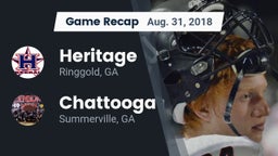 Recap: Heritage  vs. Chattooga  2018