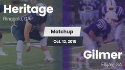 Matchup: Heritage vs. Gilmer  2018