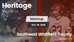 Matchup: Heritage vs. Southeast Whitfield County 2018
