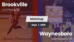 Matchup: Brookville vs. Waynesboro  2018