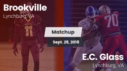 Matchup: Brookville vs. E.C. Glass  2018