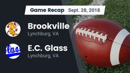 Recap: Brookville  vs. E.C. Glass  2018
