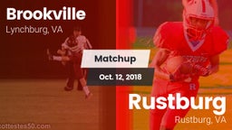Matchup: Brookville vs. Rustburg  2018