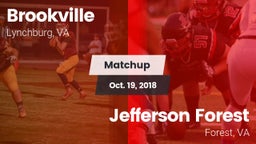 Matchup: Brookville vs. Jefferson Forest  2018
