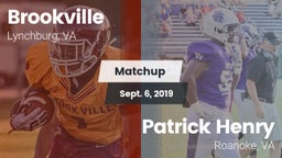 Matchup: Brookville vs. Patrick Henry  2019