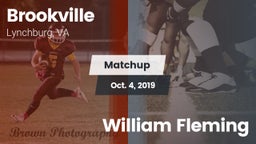 Matchup: Brookville vs. William Fleming 2019