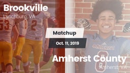 Matchup: Brookville vs. Amherst County  2019