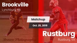 Matchup: Brookville vs. Rustburg  2019