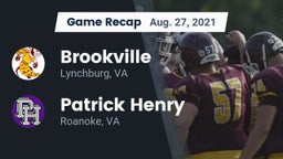 Recap: Brookville  vs. Patrick Henry  2021