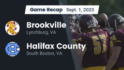 Recap: Brookville  vs. Halifax County  2023