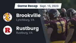 Recap: Brookville  vs. Rustburg  2023