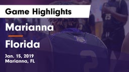 Marianna  vs Florida  Game Highlights - Jan. 15, 2019