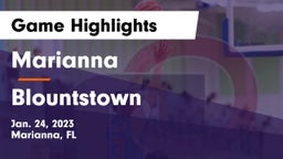Marianna  vs Blountstown Game Highlights - Jan. 24, 2023