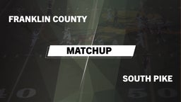 Matchup: Franklin County vs. South Pike  2016