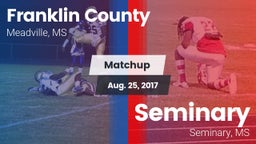 Matchup: Franklin County vs. Seminary  2017
