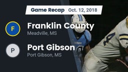Recap: Franklin County  vs. Port Gibson  2018