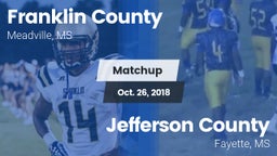 Matchup: Franklin County vs. Jefferson County  2018