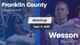Matchup: Franklin County vs. Wesson  2020