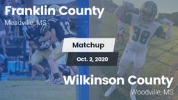 Matchup: Franklin County vs. Wilkinson County  2020