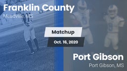 Matchup: Franklin County vs. Port Gibson  2020