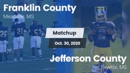 Matchup: Franklin County vs. Jefferson County  2020