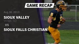 Recap: Sioux Valley  vs. Sioux Falls Christian 2013