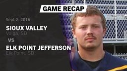 Recap: Sioux Valley  vs. Elk Point Jefferson  2016