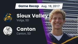 Recap: Sioux Valley  vs. Canton  2017