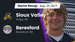 Recap: Sioux Valley  vs. Beresford  2017
