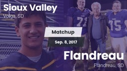 Matchup: Sioux Valley High Sc vs. Flandreau  2017
