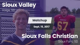 Matchup: Sioux Valley High Sc vs. Sioux Falls Christian  2017