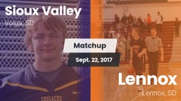 Matchup: Sioux Valley High Sc vs. Lennox  2017