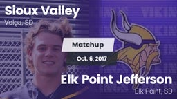 Matchup: Sioux Valley High Sc vs. Elk Point Jefferson  2017