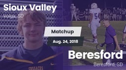 Matchup: Sioux Valley High Sc vs. Beresford  2018