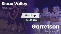Matchup: Sioux Valley High Sc vs. Garretson  2020