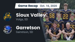 Recap: Sioux Valley  vs. Garretson  2020