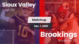 Matchup: Sioux Valley High Sc vs. Brookings  2020