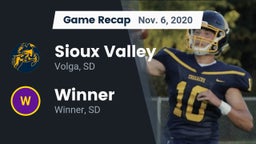 Recap: Sioux Valley  vs. Winner  2020