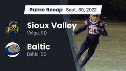 Recap: Sioux Valley  vs. Baltic  2022