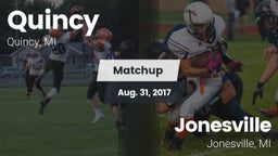 Matchup: Quincy vs. Jonesville  2017