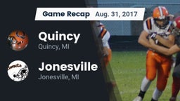 Recap: Quincy  vs. Jonesville  2017