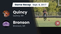 Recap: Quincy  vs. Bronson  2017