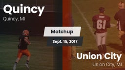 Matchup: Quincy vs. Union City  2017