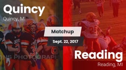 Matchup: Quincy vs. Reading  2017