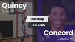 Matchup: Quincy vs. Concord  2017